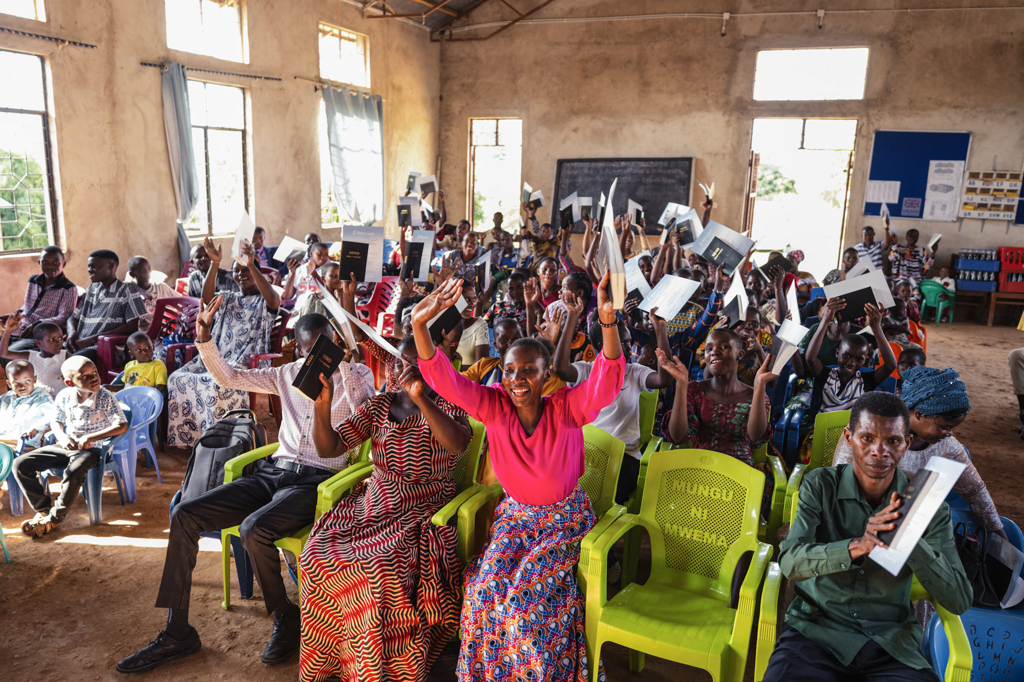 celebration ended with a passionate prayer and a final praise song